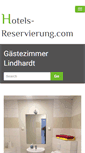 Mobile Screenshot of hotels-reservierung.com